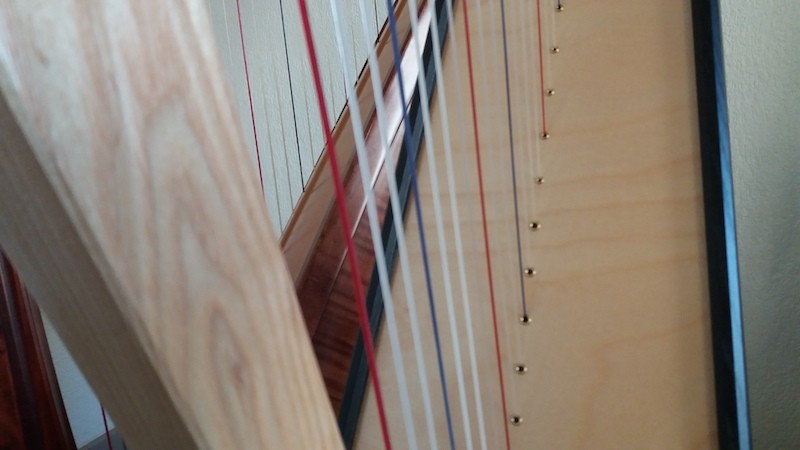 cordes et table de la harpe