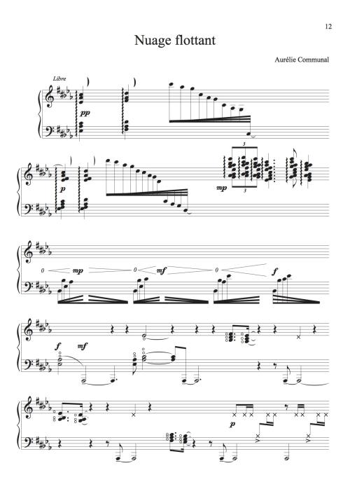 Esquisses Partition p12 500