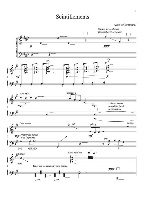 Esquisses Partition p6 500