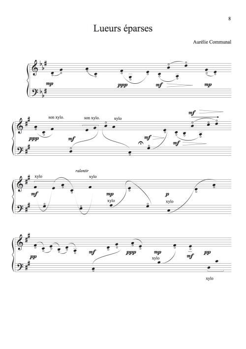 Esquisses Partition p8 500